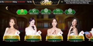 Live casino Go 88 - Thế giới cược hoành tráng